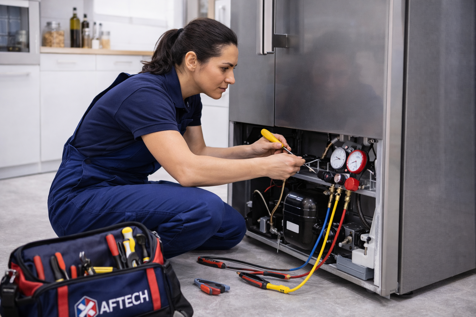 Réparation frigo américain Bruxelles